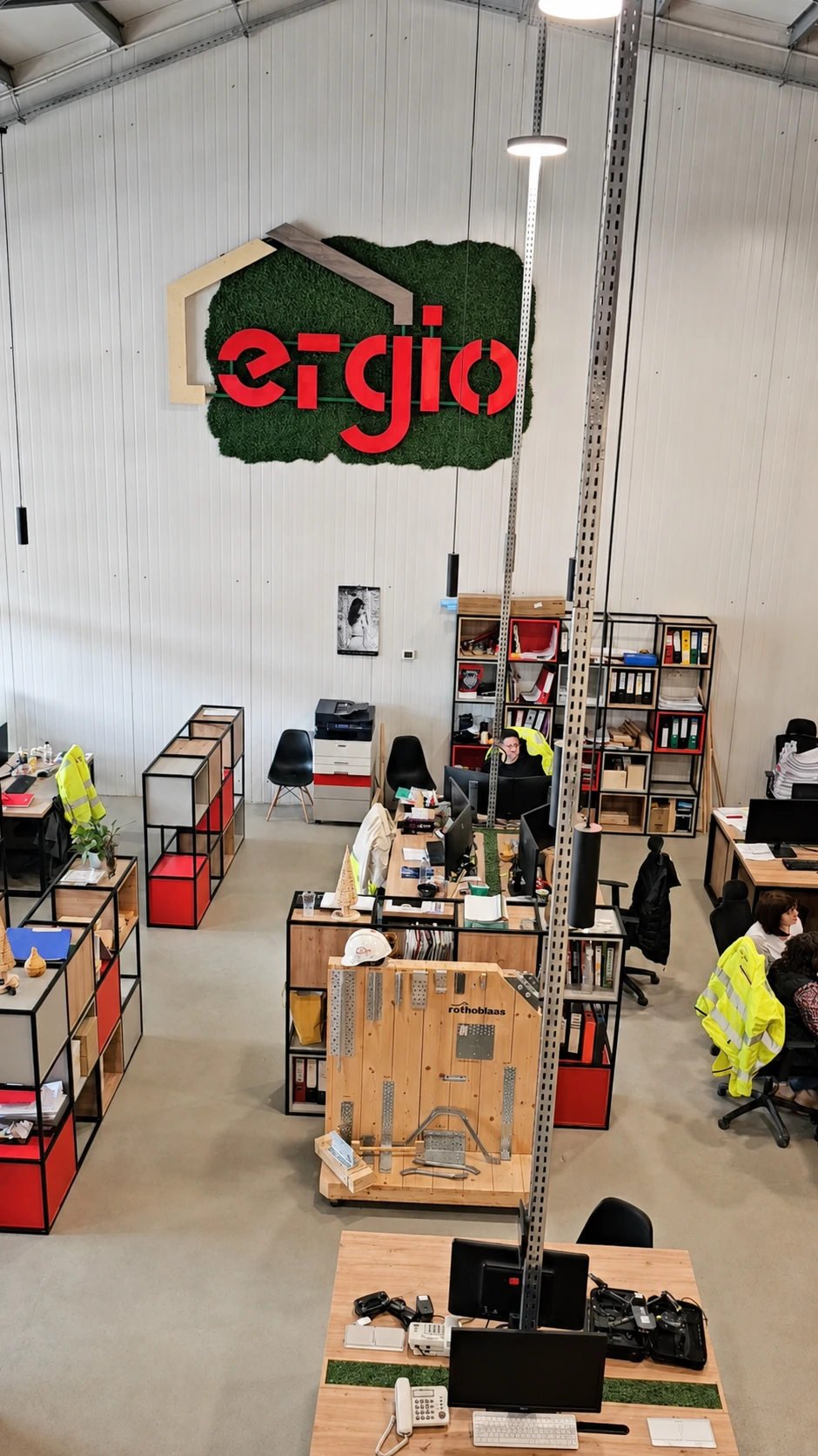 Producción automatizada Timber Frame en ERGIO