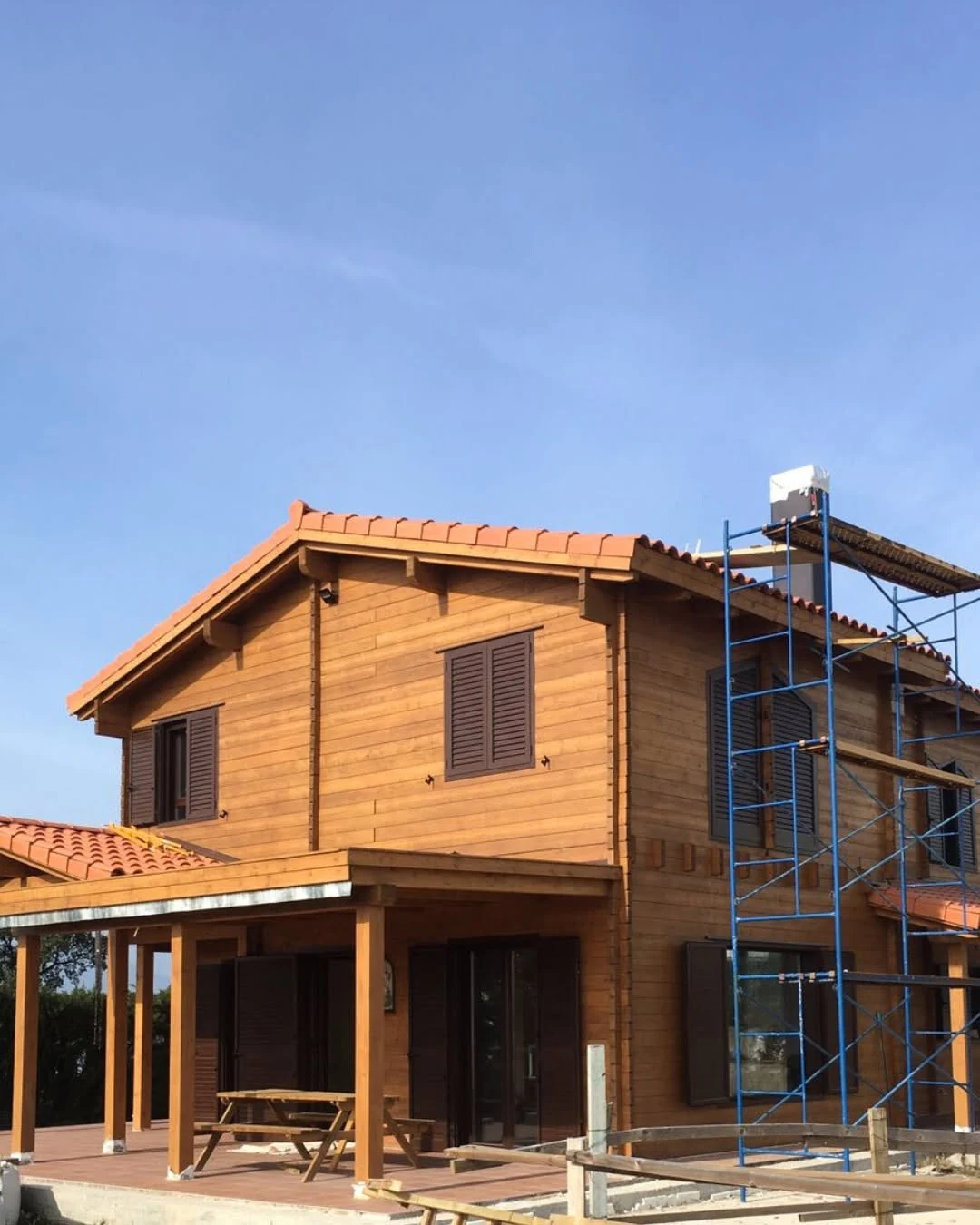 Vivienda Palafols en Log House en España