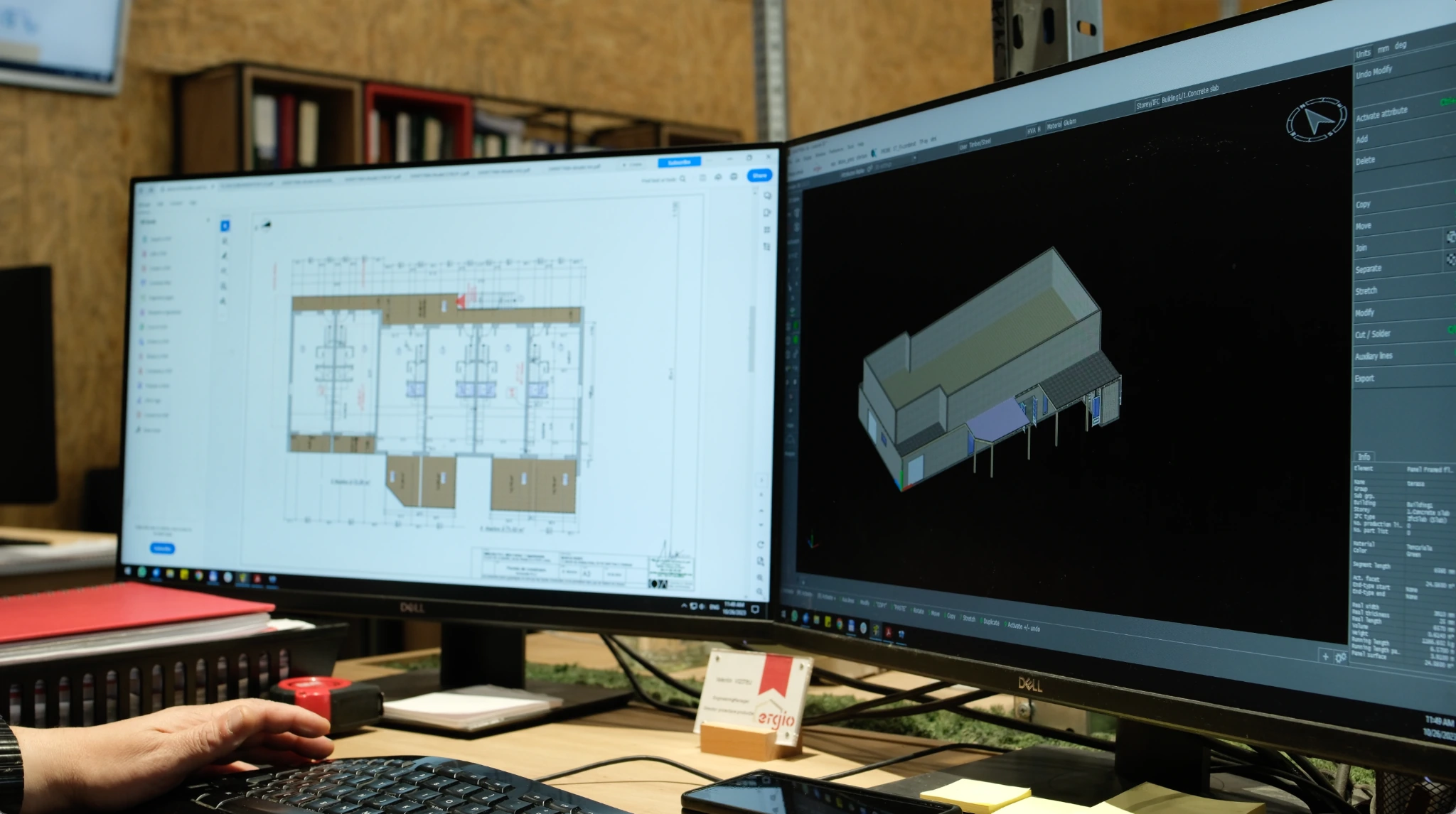 Lavorazione di precisione del legno presso the ERGIO fabbrica