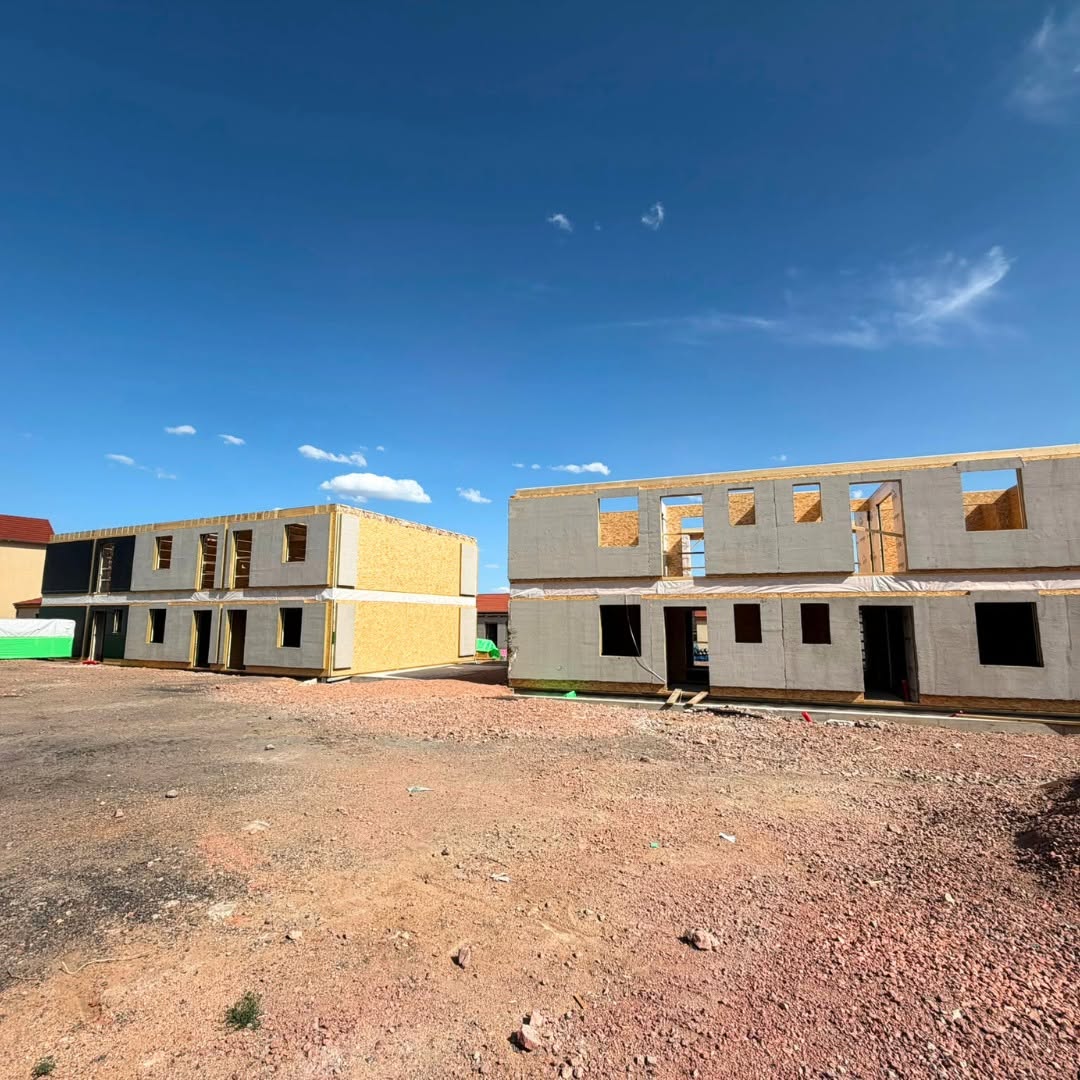 Unità di due niveles di Village Seniors 2 in cantiere