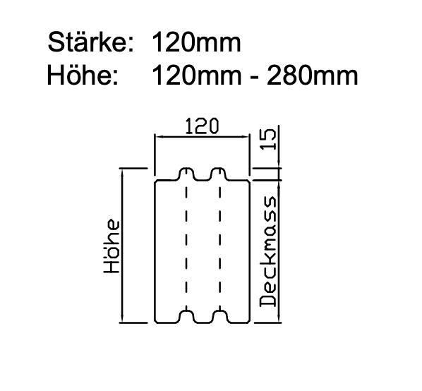 Trio120 Timber Profile 120MM